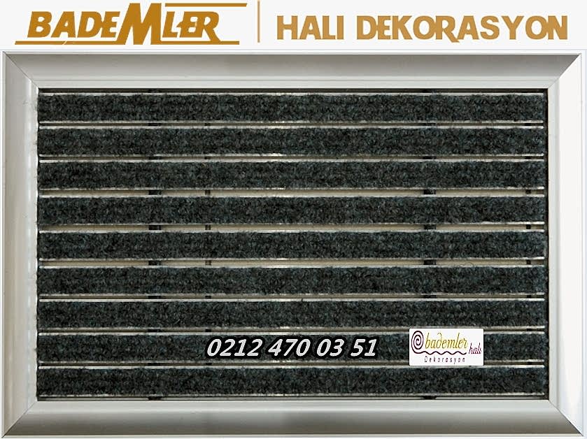 Metal Aluminyum Paspas hazır ebatlı paspas özel imalat paspas hijyen paspas