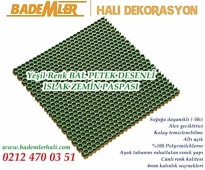 Yeşilrenkpetekdesenlipaspas,ıslakzeminpaspası,zmatpaspas,petekmodelpaspas,yeşilpaspas,yeşilrenkıslakzeminpaspası