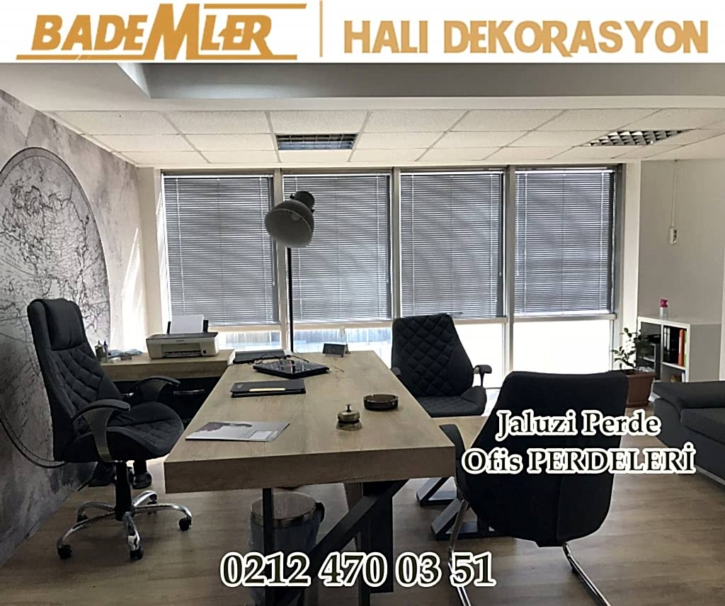 jaluzi perde bademler hali