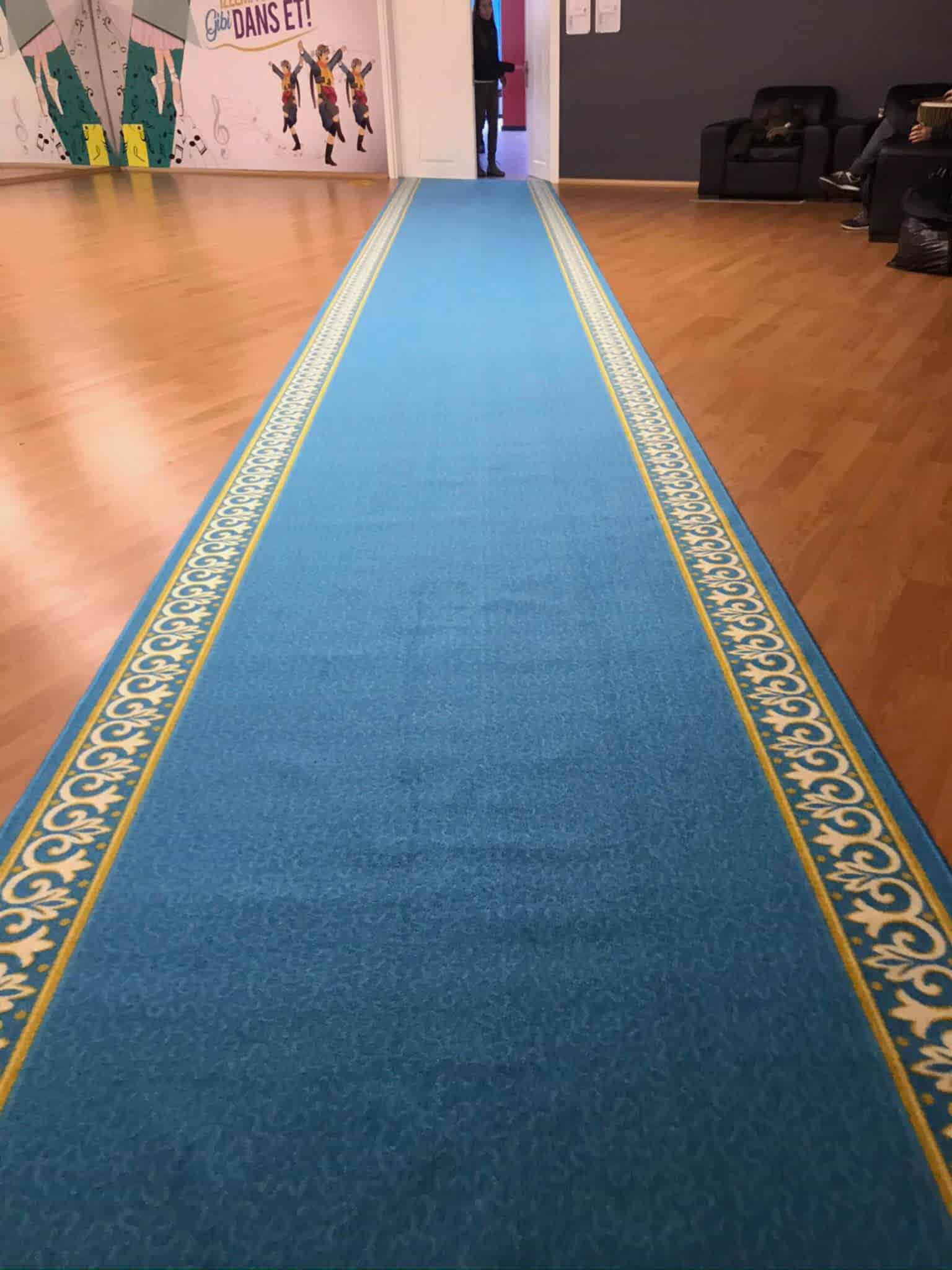 Kenarı Şeritli Bordürlü Turkuaz Protokol Yolluk,protokol yolluk,kenarı şeritli yollık,protokol halısı,turkuaz resmi kurum halısı,mavi protokol halısı,kenarı şeritli protokol halısı